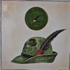 Plate with hat and ANA emblem